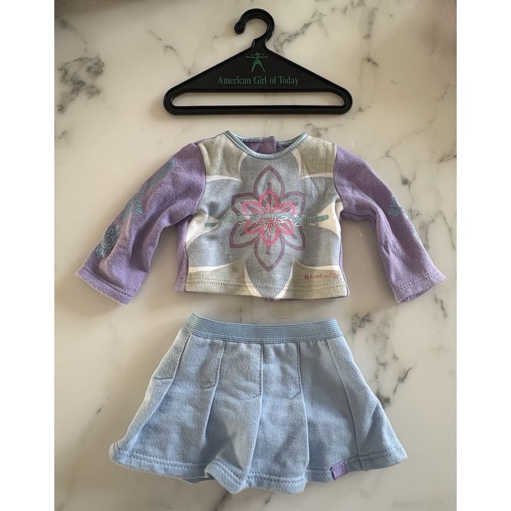American Girl Doll Just Like You I Like Your Style Meet Outfit Skort Shirt
